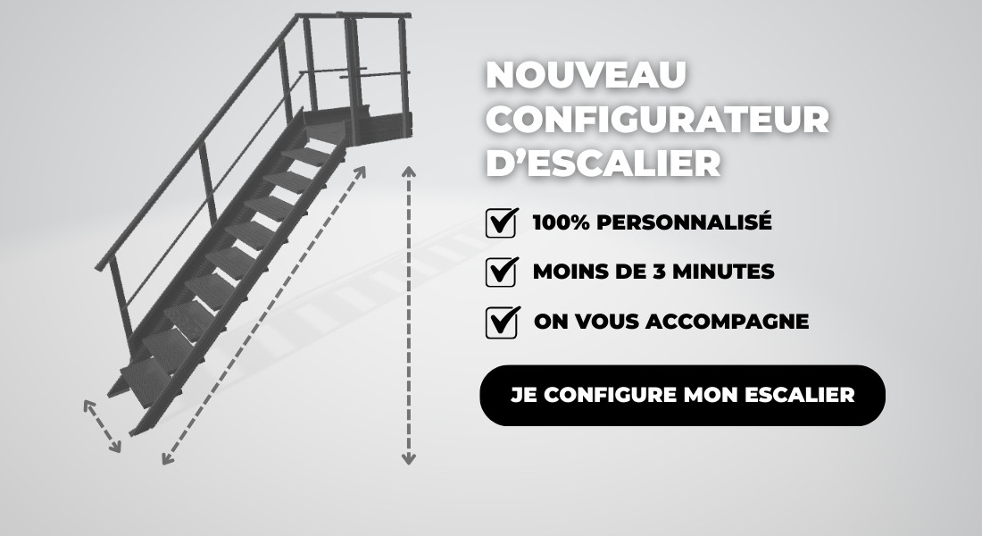 CONFIGURATEUR SUR MESURE D'ESCALIERS